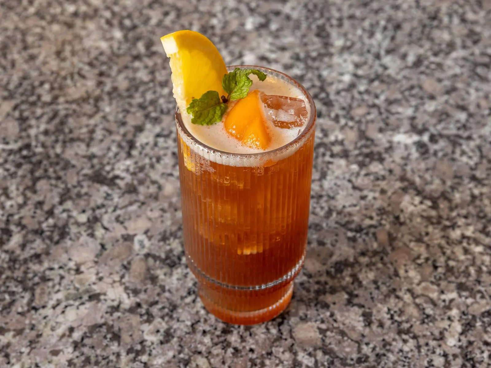 Trà Đào Cam Sả — Orange Lemongrass Peach Tea